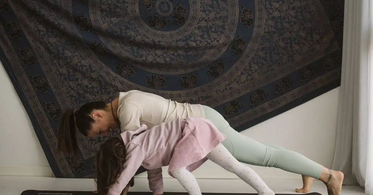 Kid yoga