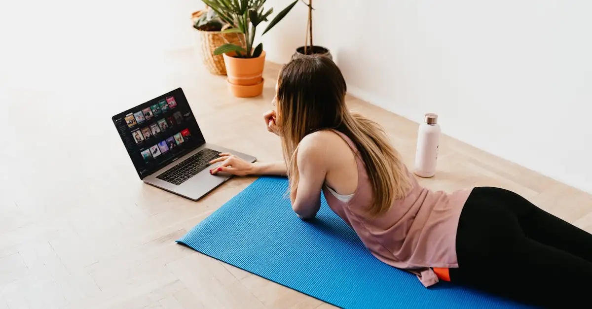 Volg online yogalessen voor beginners en gevorderden.
