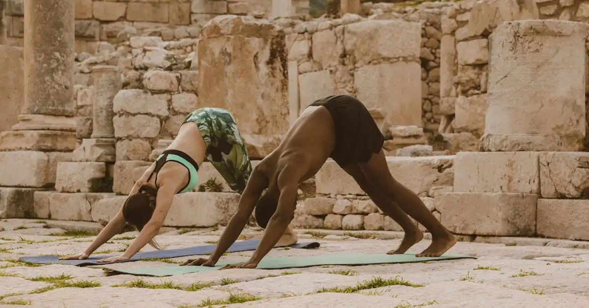 Travel mat yoga