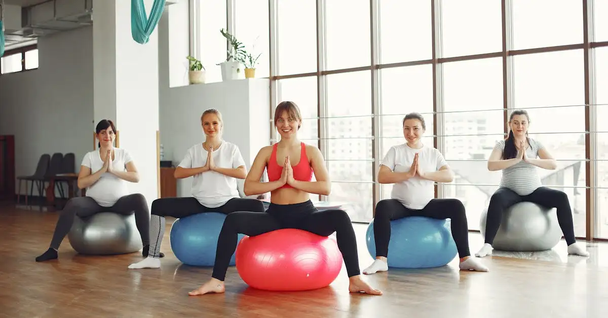 Yoga balls
