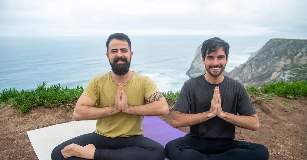 Yoga mannen kleding