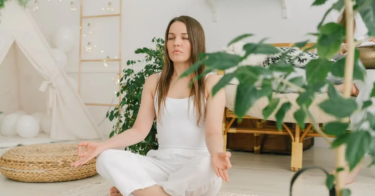 Yoga mat van schapenwol voor comfort en grip