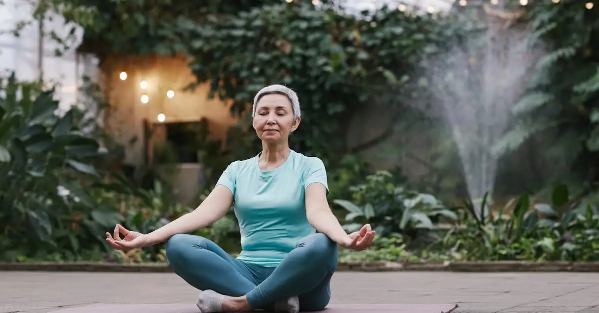 Yoga voor ouderen oefeningen