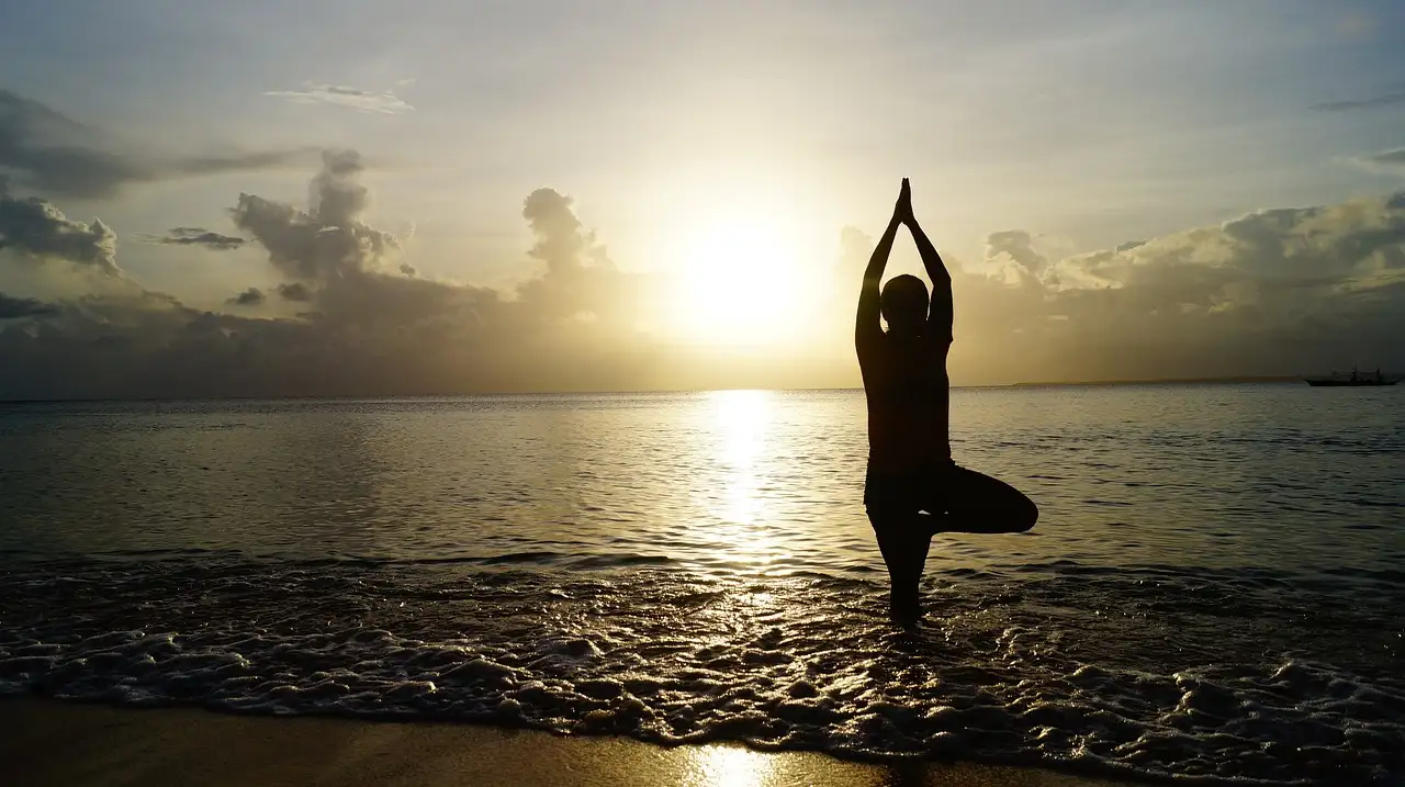 Yoga beach